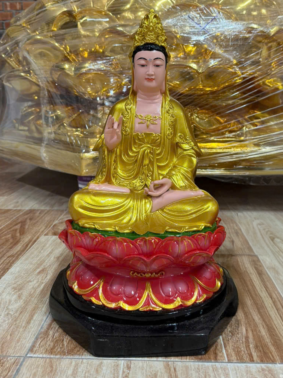 Tôn tượng Quan Thế Âm cao 45cm